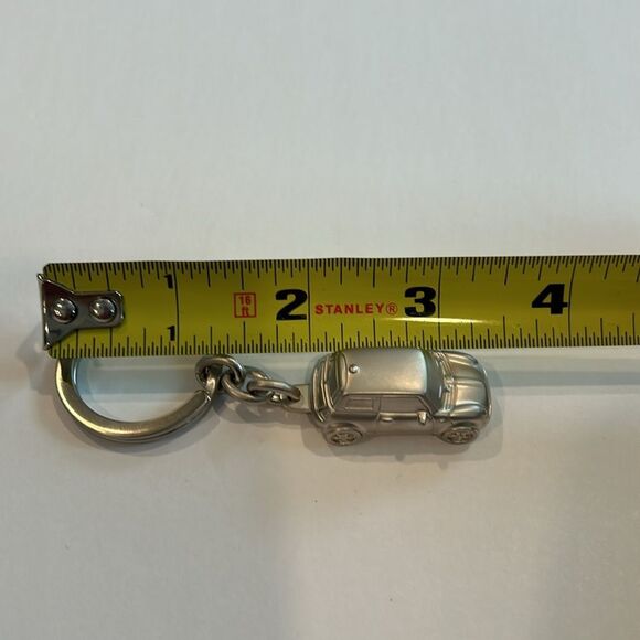 NWOT Silver Car Key Chain Fob Charm - Picture 6 of 7
